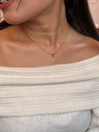 Birthglow Initial Necklace