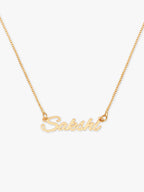 Aura Style Name Necklace