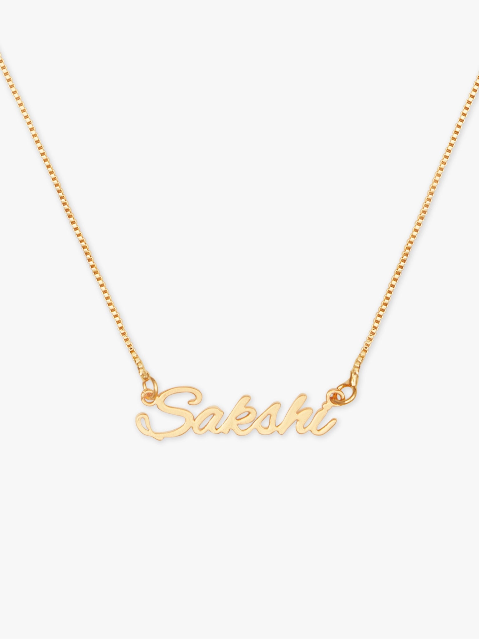 Aura Style Name Necklace