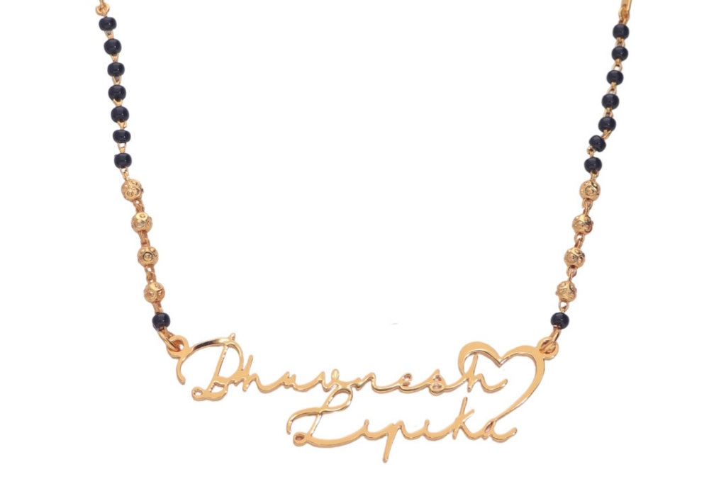Mangalsutra Signature Name Necklace