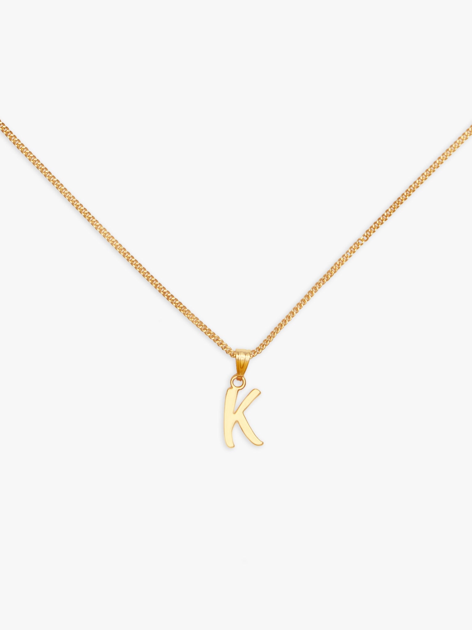 Initial Monogram Necklace