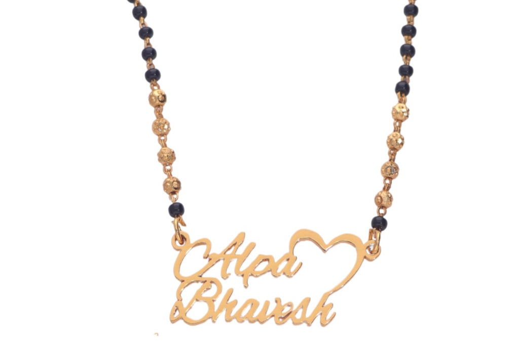 Mangalsutra Aura Name Necklace
