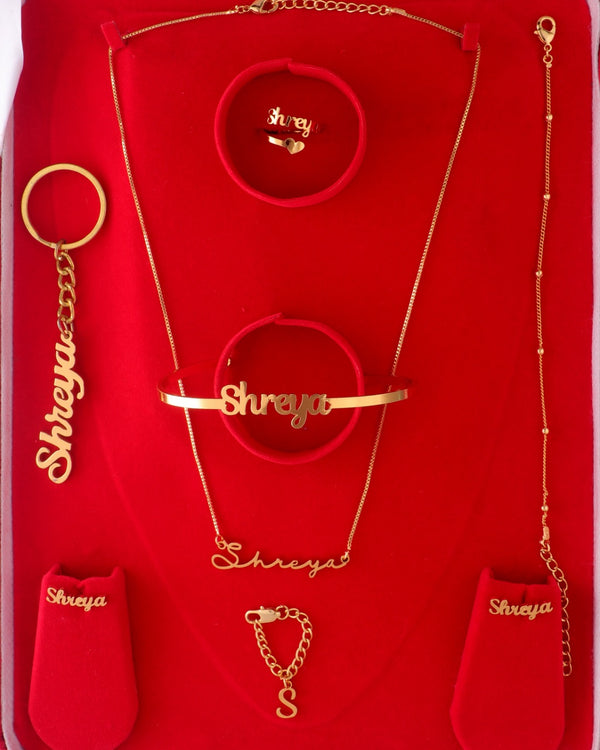 Ultimate Personalized Gold Set – 7 in 1