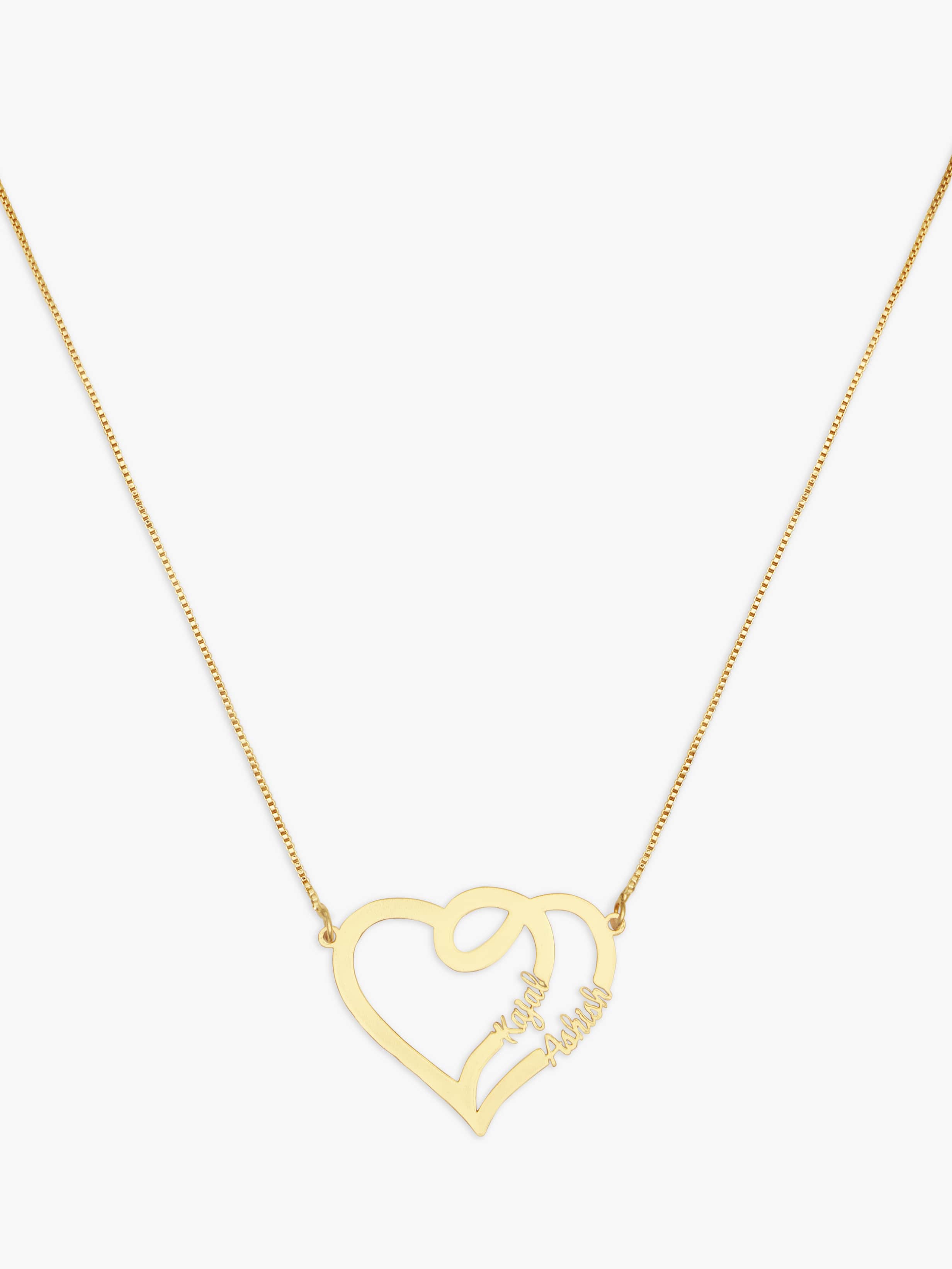 LoveBond Couple Name Necklace