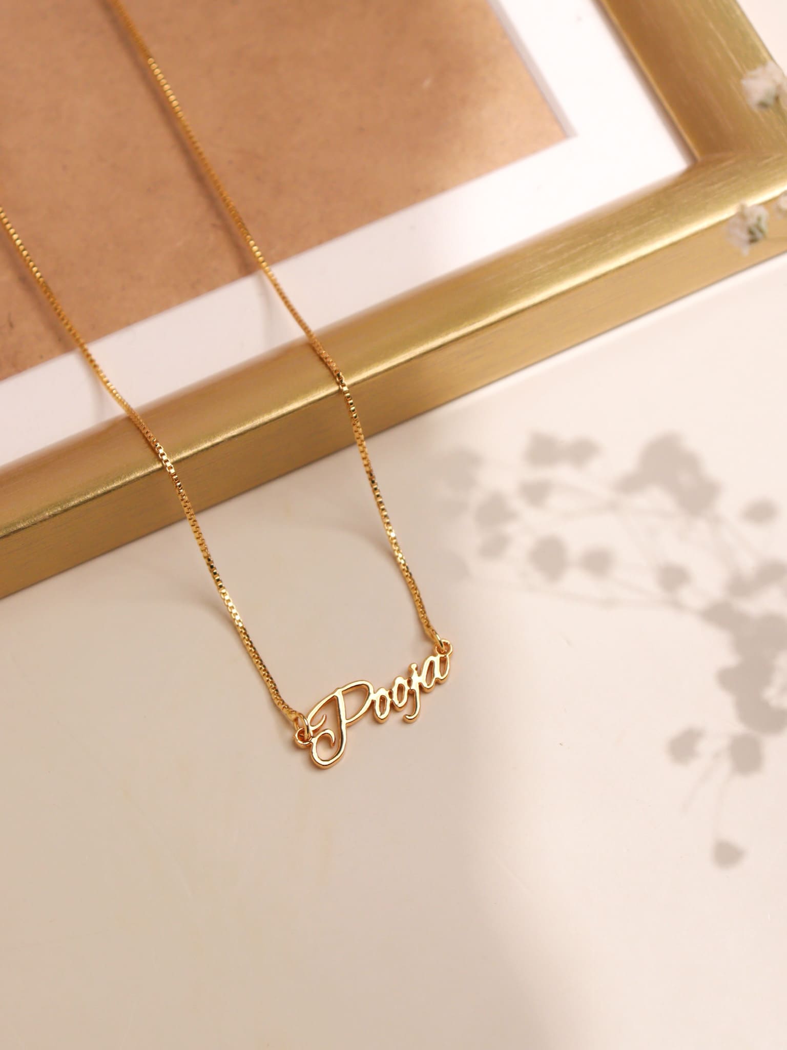 Aura Style Name Necklace