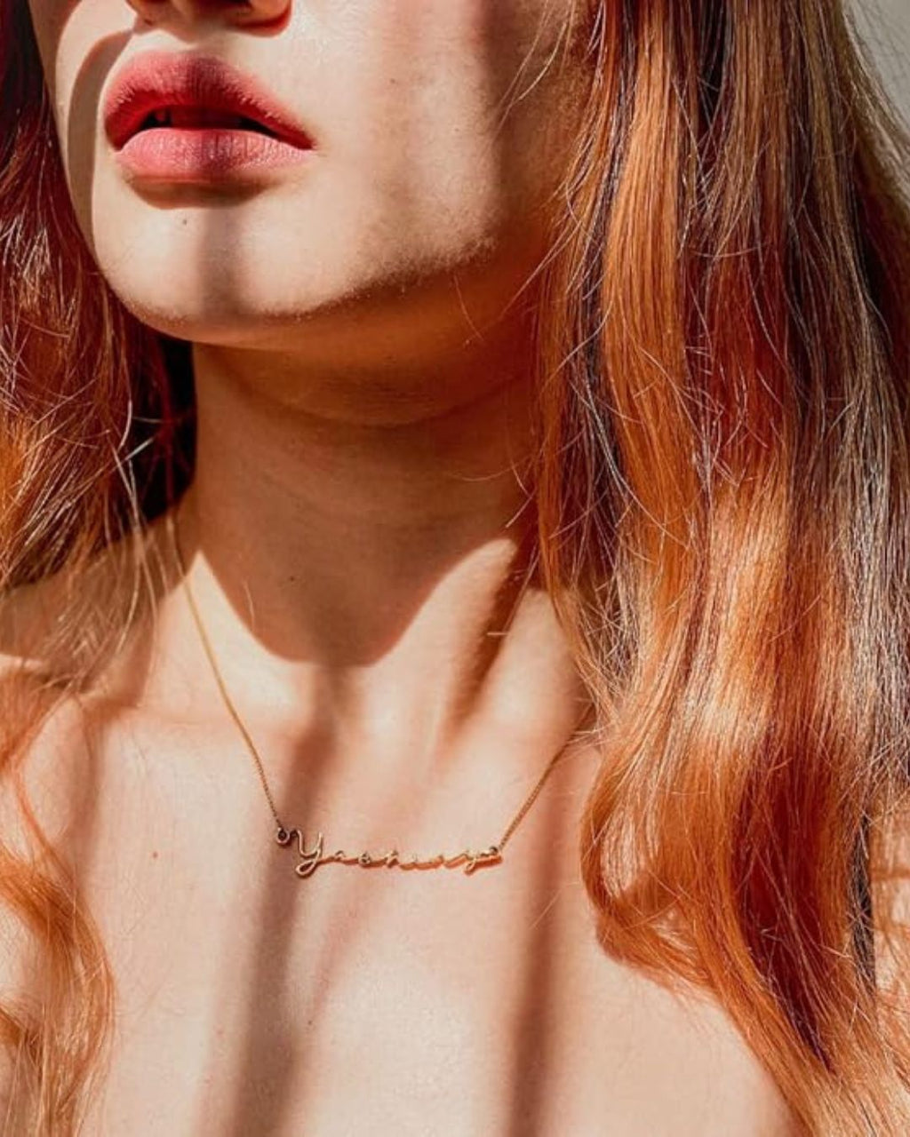 Signature Charm Name Necklace