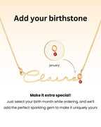 Signature Charm Name Necklace